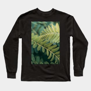 Layers of Green #1 Long Sleeve T-Shirt